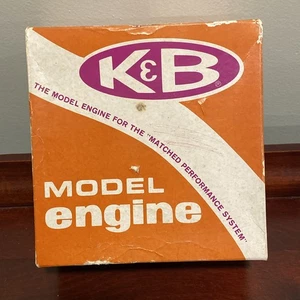 Motor Modelo K&B .20 R/C Sport con Silenciador - Nº 5600 - La caja tiene desgaste, las piezas no - Imagen 1 de 5