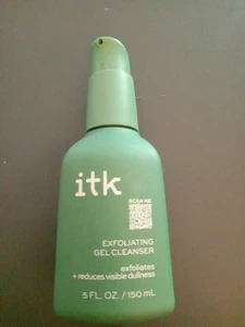 ITK Exfoliating Gel Cleanser for Unisex - 5 oz Exfoliating Gel - Picture 1 of 3