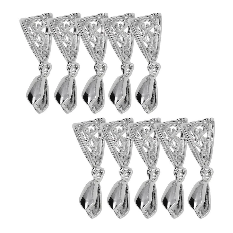 Полые зажимы для подвески ювелирных изделий бусина 10 шт. - Изображение 1 из 1