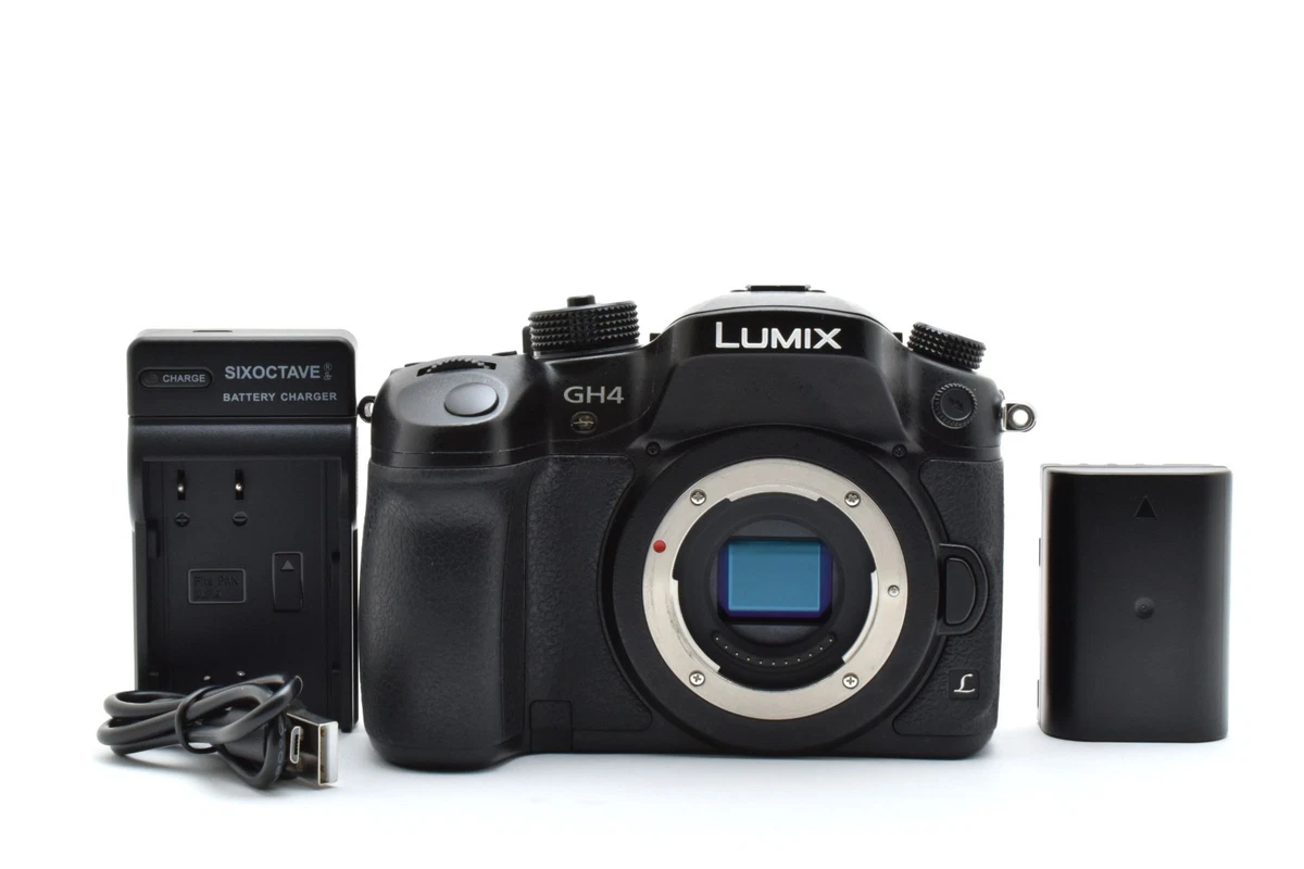 panasonic LUMIX GH4 バッテリー付き Panasonic Lumix GH4 バッテリーグリップ付ボディ ・委託品：t-style