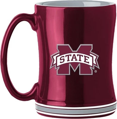Mississippi State Bulldogs Logo Brand NCAA Ceramic Coffee Mug(1) 14oz - Image 1 of 2