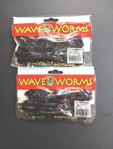 2 Packs Wave Worms 5" Tiki-Gorilla. Junebug - Picture 1 of 1