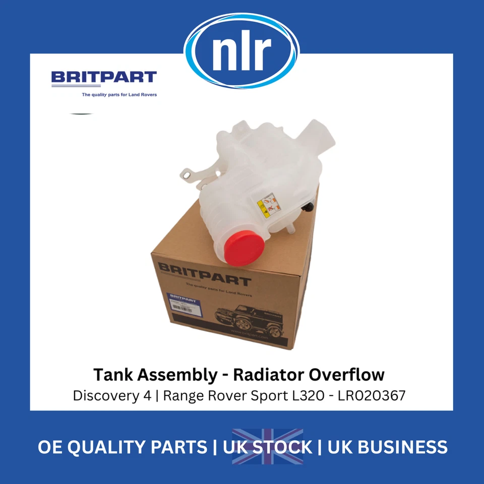 Land Rover Discovery 3 New Coolant Expansion Tank Bottle & Level Sensor LR020367 - Image 1 of 1