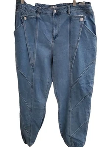 American Bazi Women’s Size 2XL Denim Joggers - Picture 1 of 7