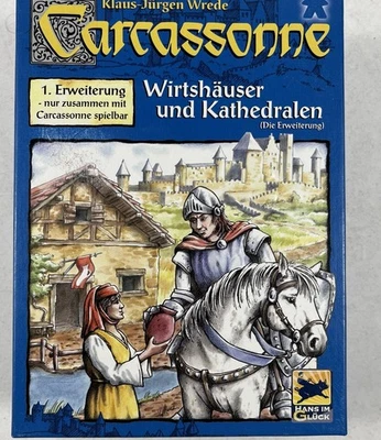 Carcassonne Wirtshäuser Und Kathedralen Erweiterung Hans Im Glück Ungespielt - Bild 1 von 4