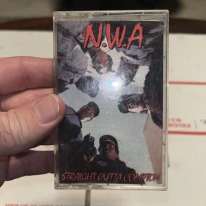 N.W.A. Strait Outta Compton Cassette Very Rare, Vintage, Rap, Hip Hop - Picture 1 of 5