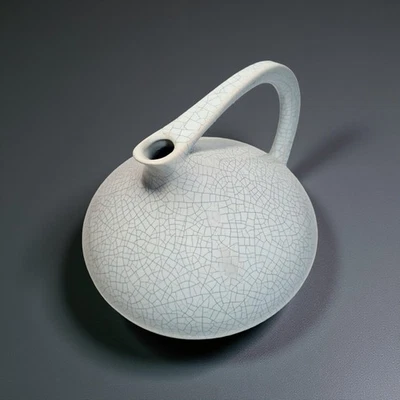 Ruscha 313 • Mid Century Keramik • Crackle Vase 50er Jahre • Designklassiker WGP - Bild 1 von 4