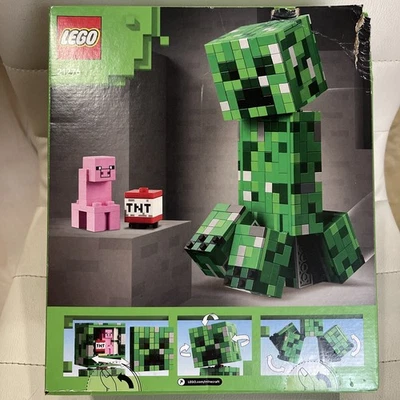 LEGO Minecraft The Creeper Kids Toy Poseable Action Figure 21276 - Image 1 of 4