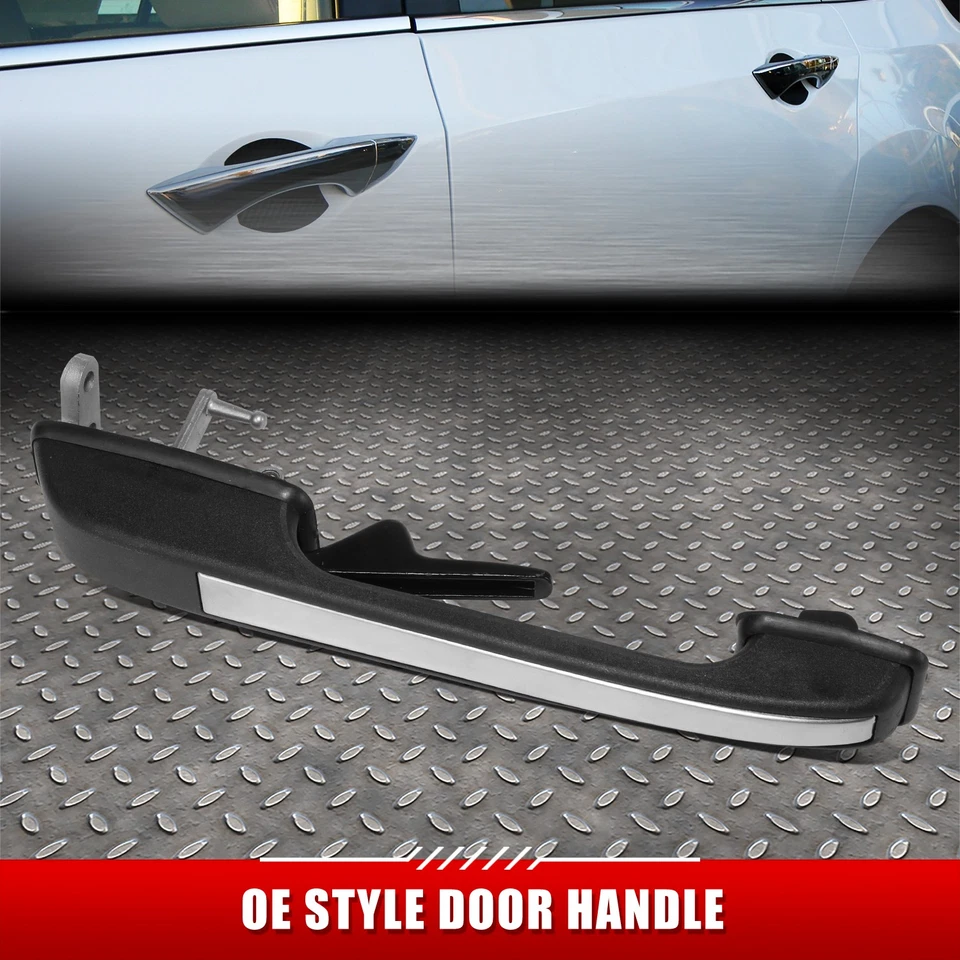 PARA 82-91 AUDI 100 200 5000 QUATTRO SEDÁN TEXTURIZADO EXTERIOR TRASERO DERECHO MANIJA PUERTA Foto 1 de 4