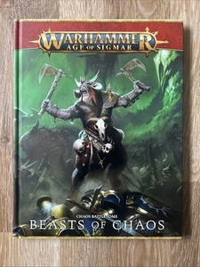 Age of Sigmar Chaos Battletome BEASTS of CHAOS tapa dura GW - EN MUY BUENA CONDICIÓN - Imagen 1 de 3