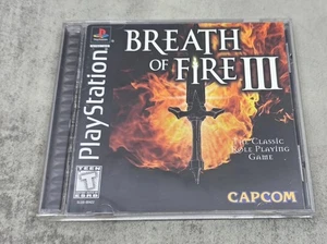 Breath of Fire III (Sony PlayStation 1 - PS1, 1998) Complete CIB - Picture 1 of 6