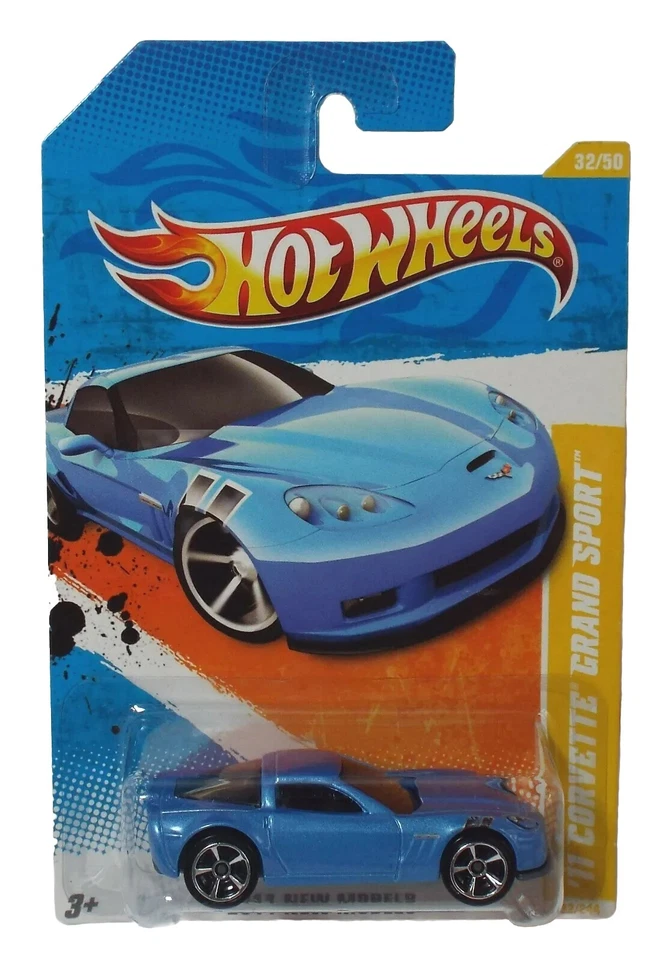 Hot Wheels 2011 Chevy Corvette Grand Sport Blue Models 2010 Malaysia