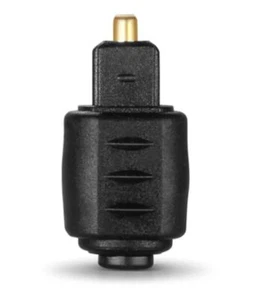 Toslink Digital Male to 3.5mm Female Jack Optical Audio Adapter - Picture 1 of 9