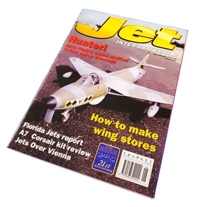 RADIO CONTROL JET INTERNATIONAL HOW TO MAKE WING STORES JUNE/JULY 2001 MAGAZINE - Picture 1 of 4