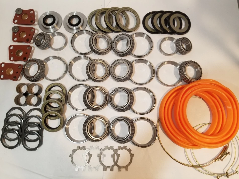 Camión de barro Rockwell M35A2 militar 2,5 toneladas dirección y trasero kit de reconstrucción completo Foto 1 de 1