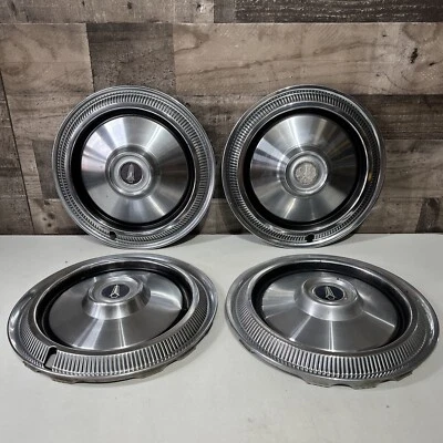 Juego de cubiertas de rueda Plymouth Valiant Duster Barracuda 1974-1979 tapacubos 14" años 70 Foto 1 de 4