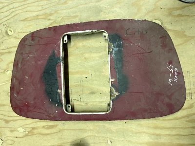 PORSCHE 356 PARRILLA ÚNICA MOTOR CUBIERTA TAPA CONVERTIBLE 356A 1955-61 Foto 1 de 4