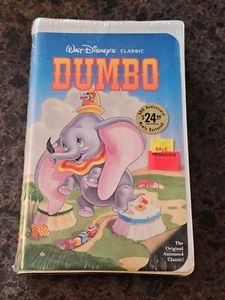 BRAND NEW Dumbo Black Diamond (VHS; 1941) RARE Sealed OOP - Picture 1 of 3