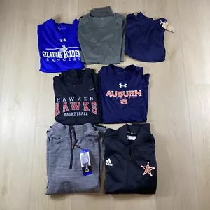 Lot Nike Under Armour More Long Sleeve Tops Mens Sz L - Picture 1 of 9