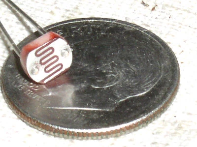 1 CDS CADMIUM SULFIDE PHOTOCELL LIGHT SENSOR PHOTO CELL LDR RESISTOR 20K-1M USA