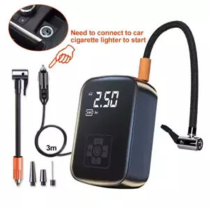 Digital Electric Car Tyre Inflator Pump Portable 150 PSI Air Compressor - Picture 1 of 3