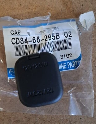 MAZDA 2 3 6 DE BL GH MX5 NC 12V POWER SOCKET PLASTIC LID COVER DASH GENUINE - image 1 of 4