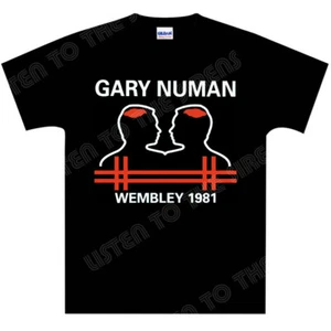 Gary Numan - Wembley 1981 Fairwell Concert Souvenir T-Shirt - NEW - Picture 1 of 1