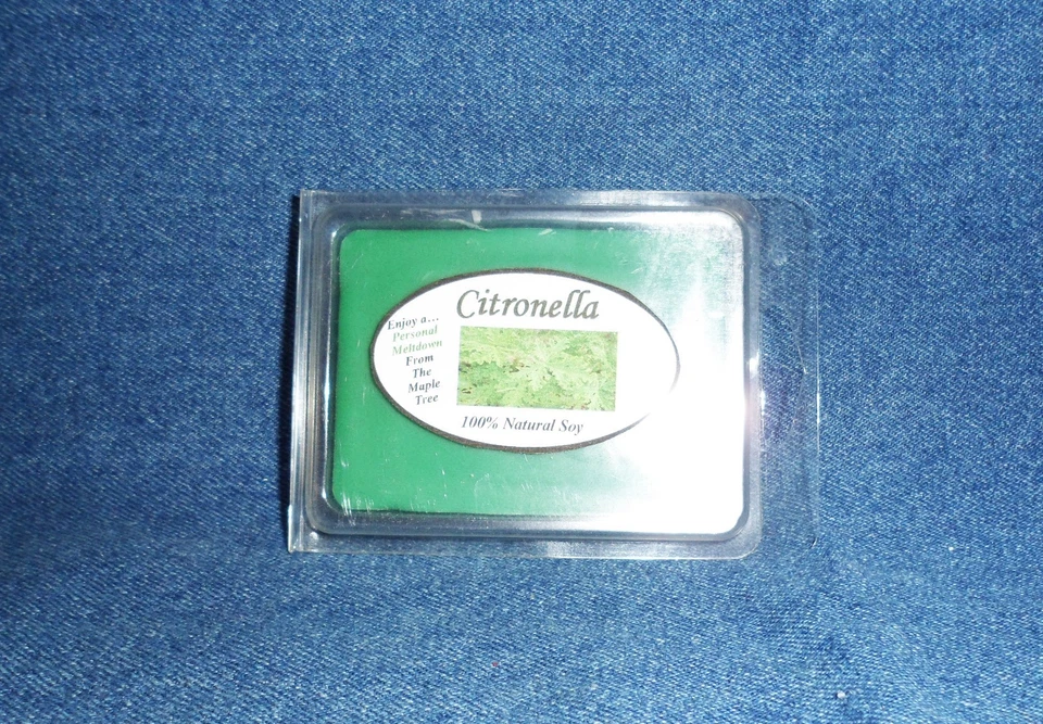 **NEW** Hand Poured Summer Scent Soy Candles Tarts & Votives - Citronella - Image 1 of 1