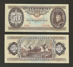 HUNGARY 50 Forint 1983, P-170f, Original UNC, Uncirculated Banknote. - Picture 1 of 1