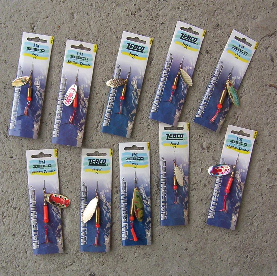 10 hochwertige Spinner - Kunstköder - teils in verschiedenen Farben + Gewichte ! - Bild 1 von 2