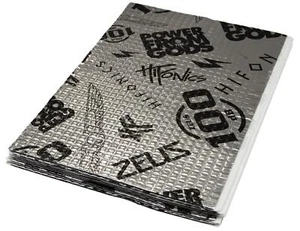 Hifonics Zeus100dB Alluminio Butyl Set Autoadesivo 8 Tappetino A 250 x 370mm ( - Foto 1 di 4