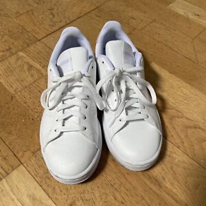 ladies pink and white adidas trainers size 6.5 - Great Condition