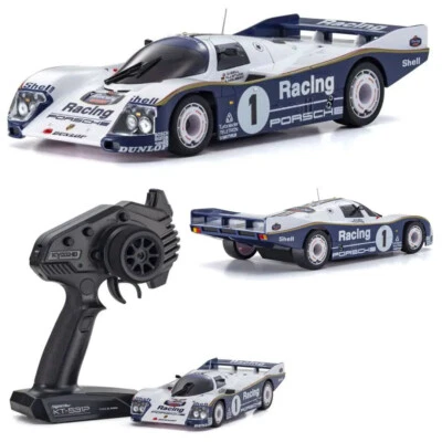 Kyosho 32363PR MINI-Z RWD MR-04 Ready Set Porsche 962 C Coupe LH No.1 Racing Car - Image 1 of 4