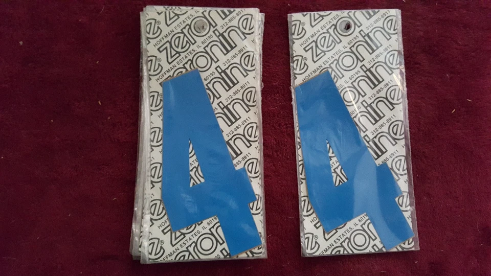 OLD SCHOOL BMX ZERONINE MATRÍCULA NÚMERO #4 4 MANGOSTA REDLINE GT JMC CW Foto 1 de 1