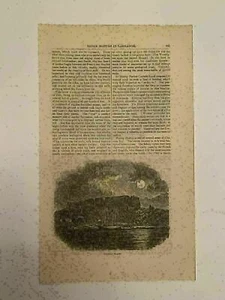 KP55) Chateau Island Henley Harbor Terranova Labrador Canadá 1860 Grabado - Imagen 1 de 2