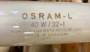 Fluorescent Lamp - OSRAM L 40W/32-1 Warm White Deluxe T12 G13 Made in Germany - Picture 1 of 1