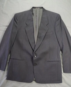 Giorgio Armani Italy Wool Suit Jacket, Sport Coat, Blazer. Striped, 40R. EUC!! - Picture 1 of 9