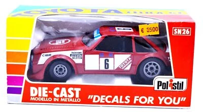 DIE CAST " TOYOTA CELICA GT " POLISTIL 1/24 - Immagine 1 di 2