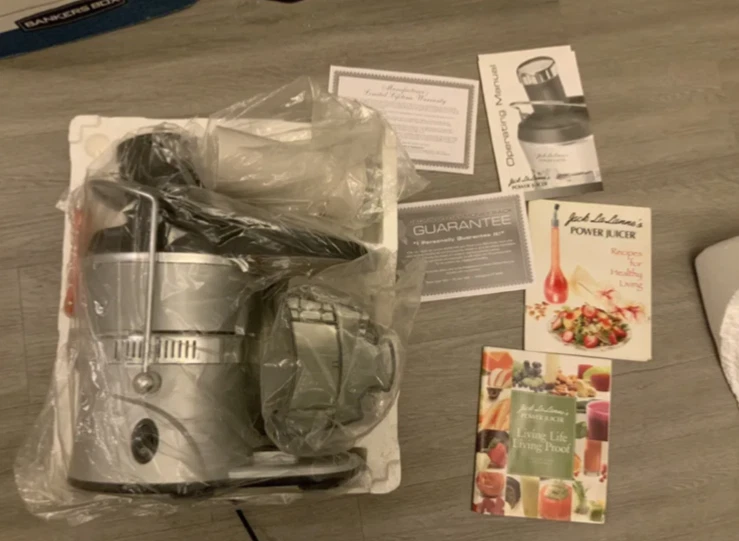 Jack Lalanne Stainless Steel Juicer Power Elite - Image 1 of 1