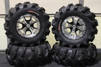 KIT DE LLANTAS HONDA RANCHER 350 26" VERDUGER ATV Y COBRA M/B SRA1CA Foto 1 de 4