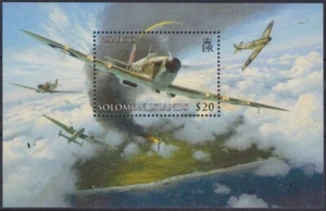 F-EX57977 SOLOMON IS MNH 1992 WWII BATTLE OF BRITAIN SEAPLANE AIRPLANE AVION. - Picture 1 of 2