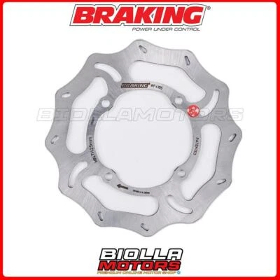 WF4105 DISCO FRENO POSTERIORE DX BRAKING KTM SX 50 2016 - WAVE FISSO - Foto 1 de 4