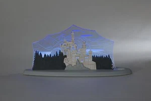 Motivleuchte Safari Länge ca 47cm NEU Schwibbogen Lichterbogen LED Erzgebirge Se - Bild 1 von 1