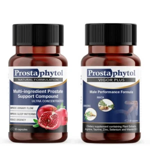 Pack de 2 Prostaphytol & Vigor plus Multi-ingredientes Soporte Próstata x30 cápsulas - Imagen 1 de 5