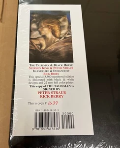 Stephen King BLACK HOUSE TALISMAN signiert limitierte Auflage Grant Straub versiegelt - Bild 1 von 8