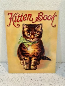 KITTEN BOOK - 1988 Merrimack Publishing Reproduction - Great Cat Illustrations - Bild 1 von 5