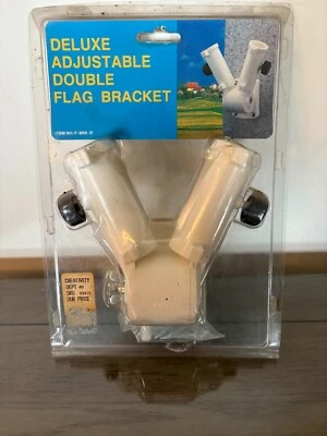 Soporte Bandera Delux Ajustable Doble (NUEVO) Foto 1 de 2