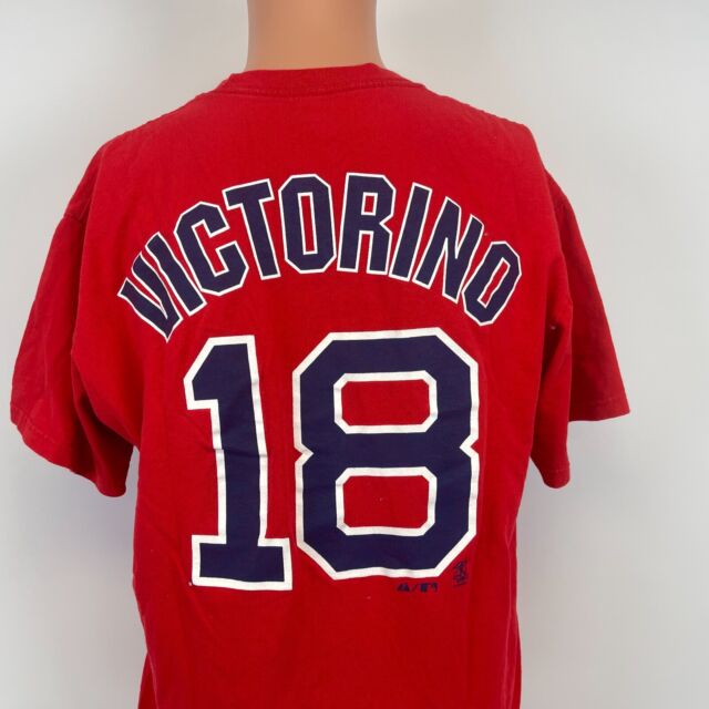 Shane Victorino Game-Used Marathon Monday Jersey
