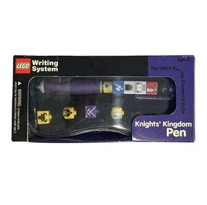 VTG Lego Writing System Knights Kingdom Pen Set 2001 Lego Pen #1535 New In Box - Picture 1 of 3