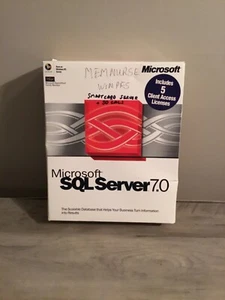 Microsoft SQL Server 7.0 (Retail) (5 Client/s) - Full Version for Windows - Picture 1 of 2